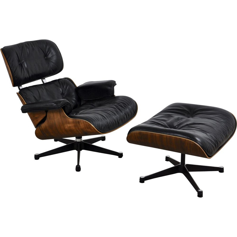 Fauteuil lounge vintage Vitra, Charles & Ray Eames 2006