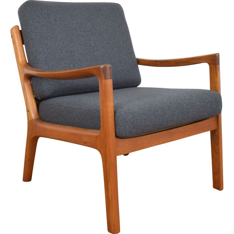 Vintage Senator Armchair Teak  by Ole Wanscher for Cado, Danish 1960s