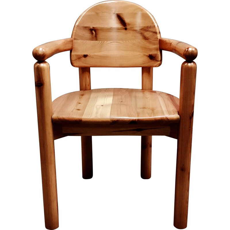 Vintage wooden chair Rainer Daumiller