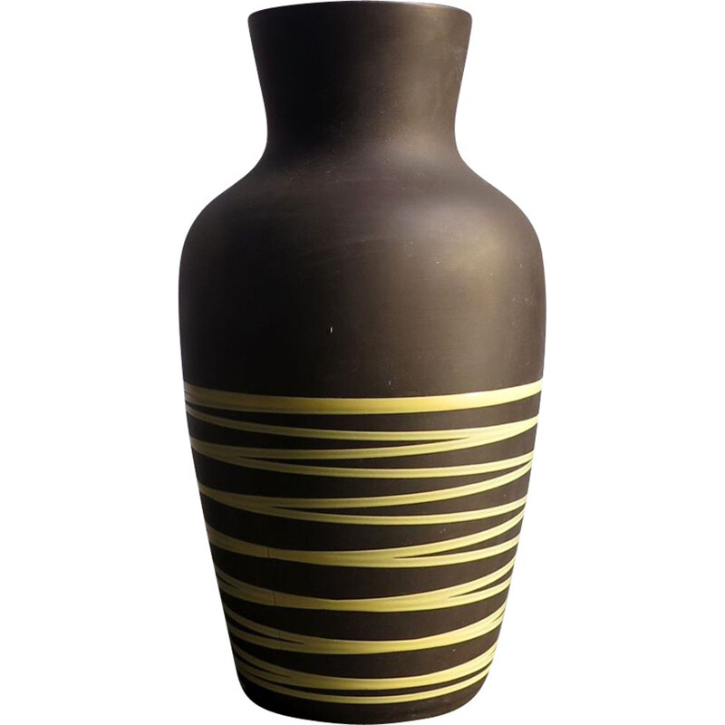 Vintage Floor ceramic vase, 1960s