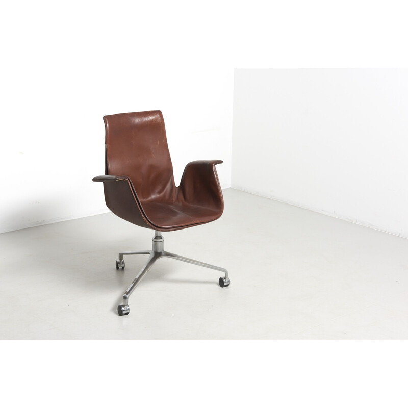 Vintage Tulip Desk Chair by Preben Fabricius & Jørgen Kastholm for Kill International, Germany - 1960