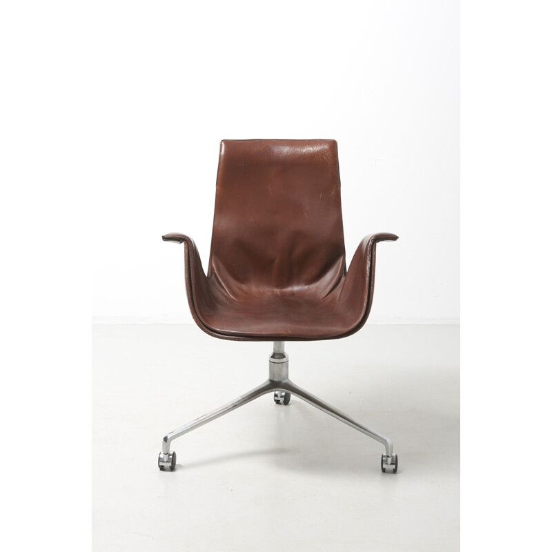 Vintage Tulip Desk Chair by Preben Fabricius & Jørgen Kastholm for Kill International, Germany - 1960