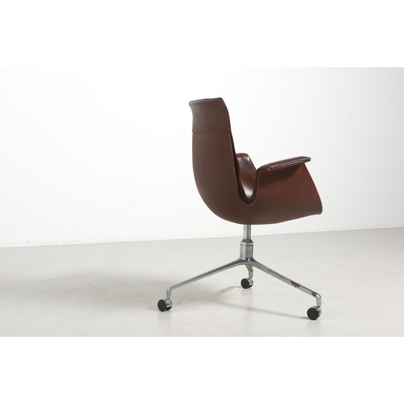 Vintage Tulip Desk Chair by Preben Fabricius & Jørgen Kastholm for Kill International, Germany - 1960