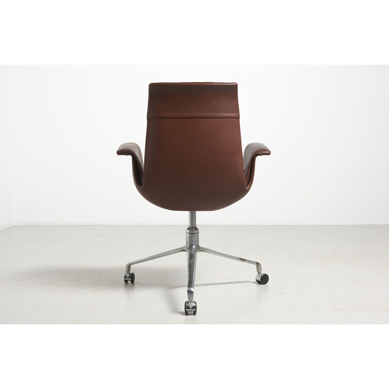 Vintage Tulip Desk Chair by Preben Fabricius & Jørgen Kastholm for Kill International, Germany - 1960