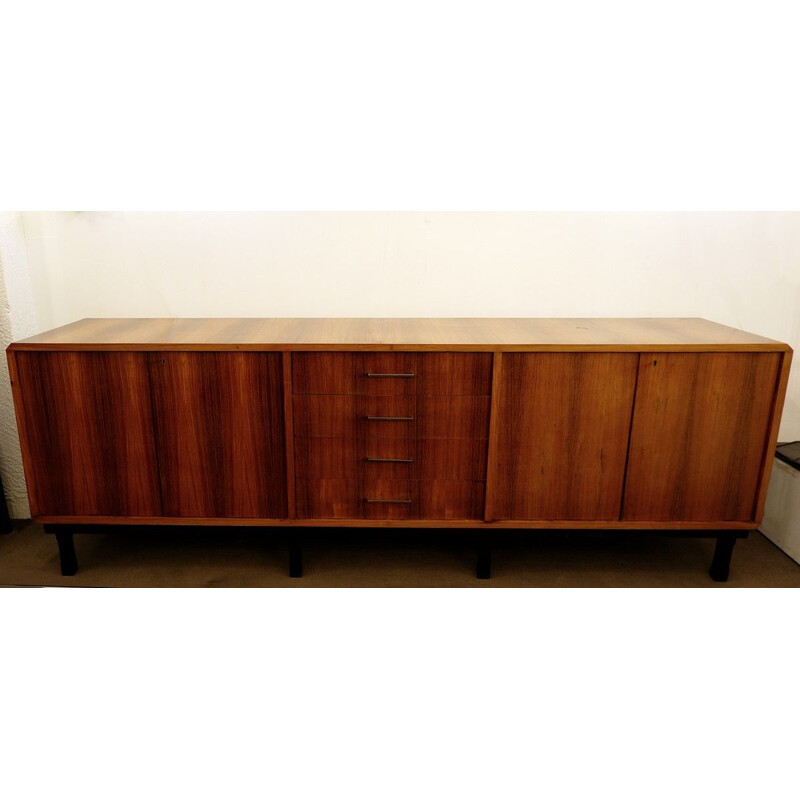 Vintage Gianfranco Frattini walnut sideboard