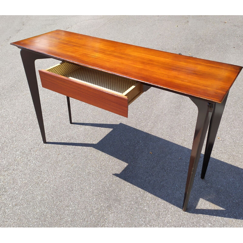 Large Console Table vintage by Vittorio Dassi for Dassi, 1950s