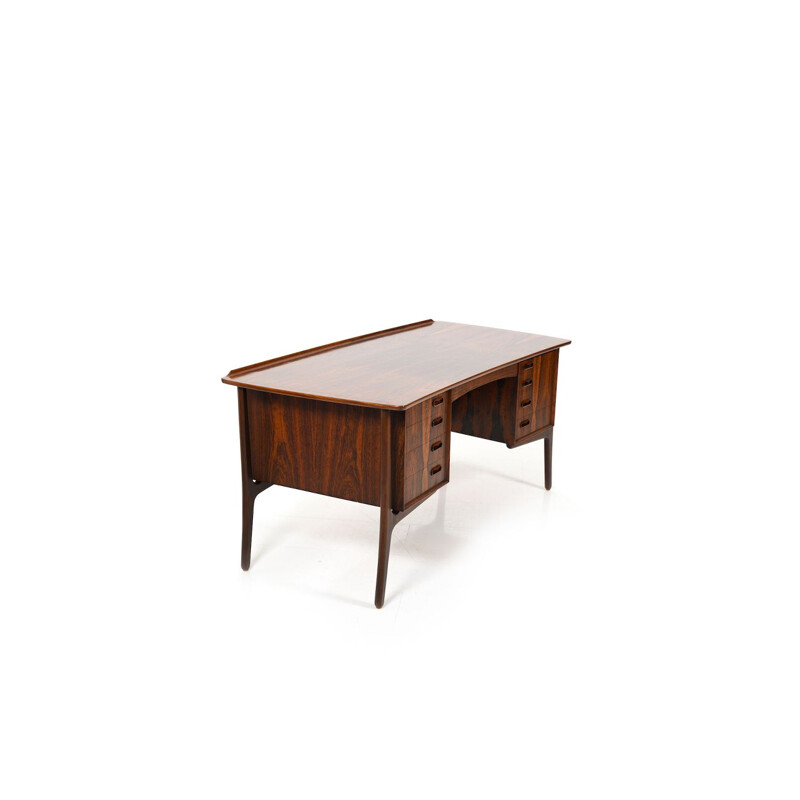 Early Mid Century Danish rosewood Desk by Svend Aage Madsen for H.P.Hansen