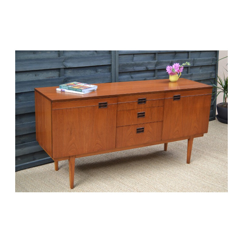 Nathan sideboard in teak and rosewood - 1960s