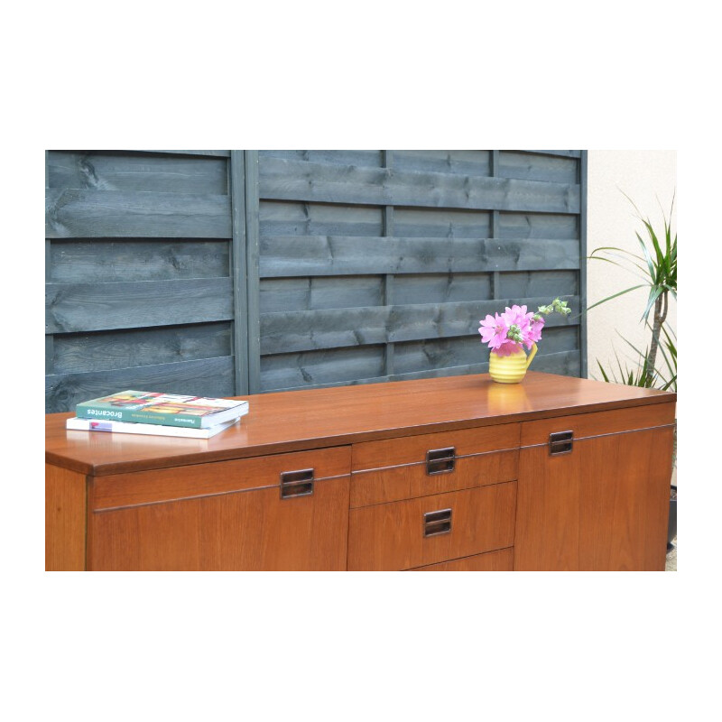 Nathan sideboard in teak and rosewood - 1960s