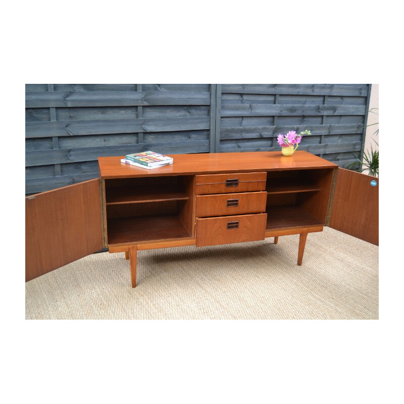 Nathan sideboard in teak and rosewood - 1960s