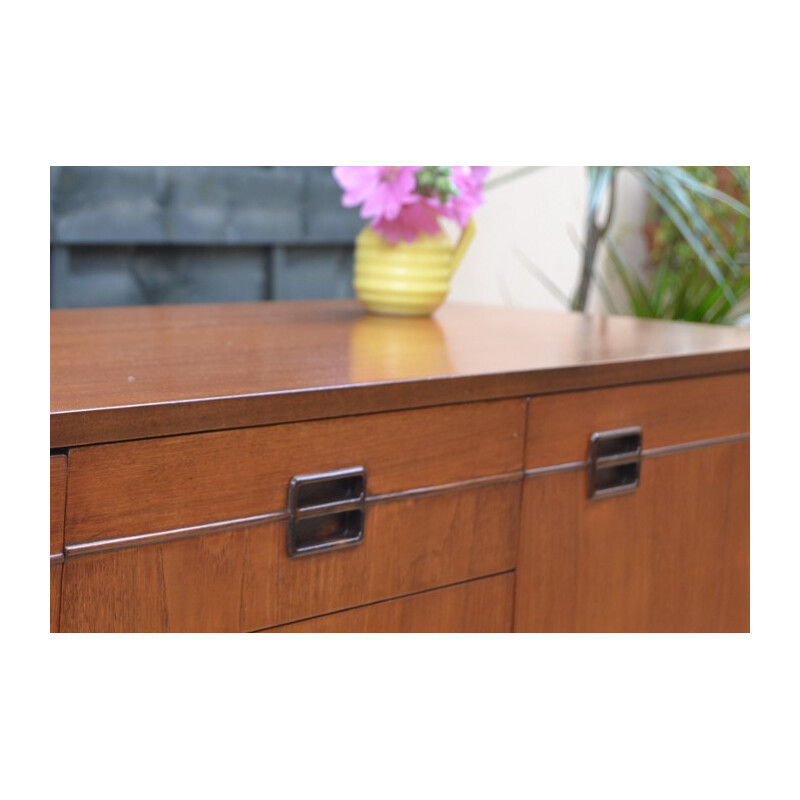 Nathan sideboard in teak and rosewood - 1960s