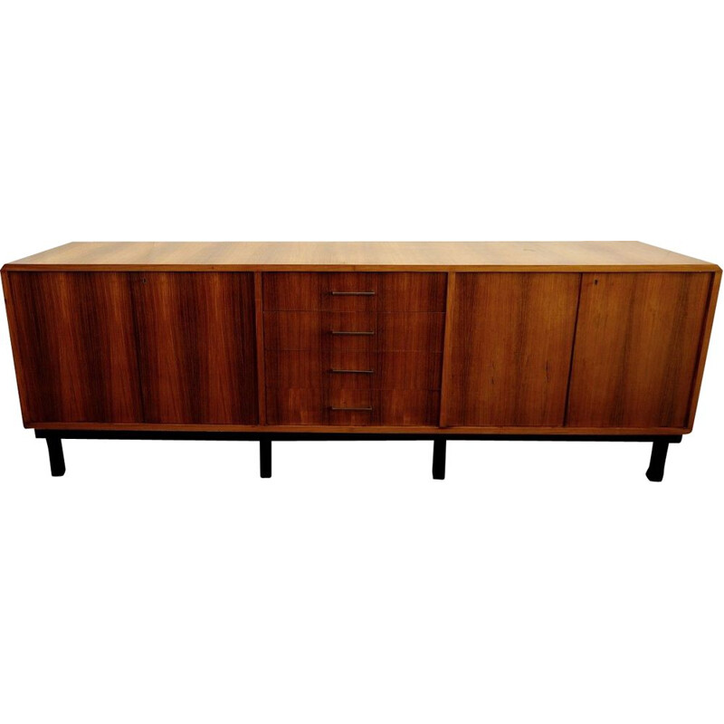 Vintage Gianfranco Frattini walnut sideboard