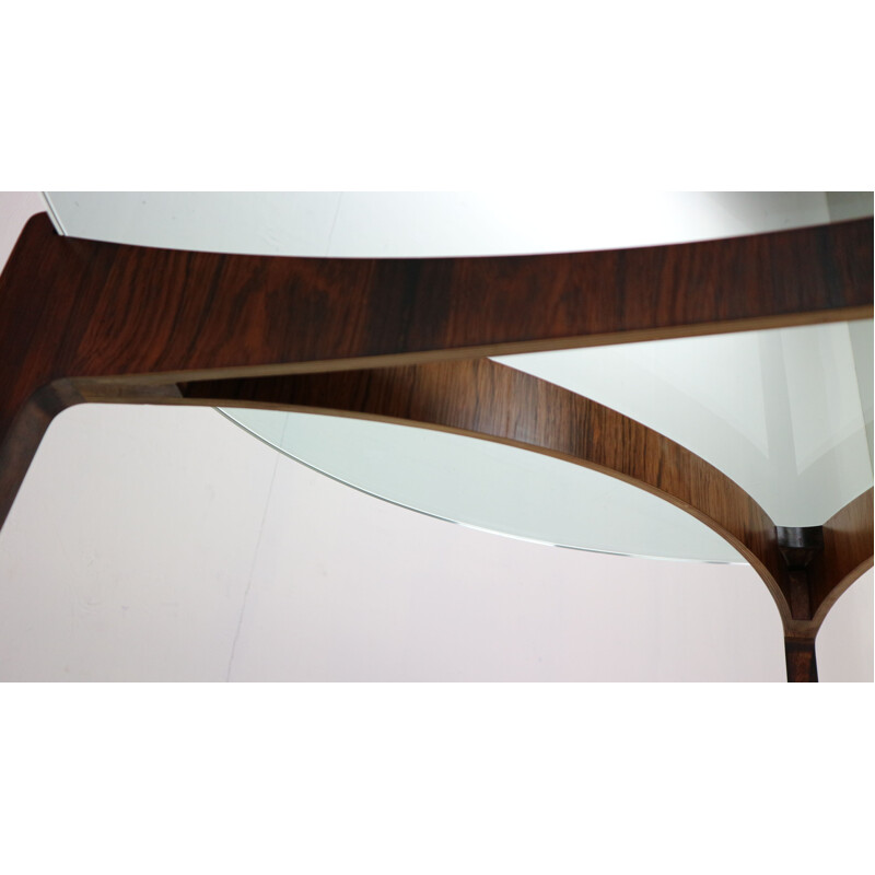 Vintage Rosewood Coffee Table by Sven Ellekaer for Christian Linneberg, Denmark 1960