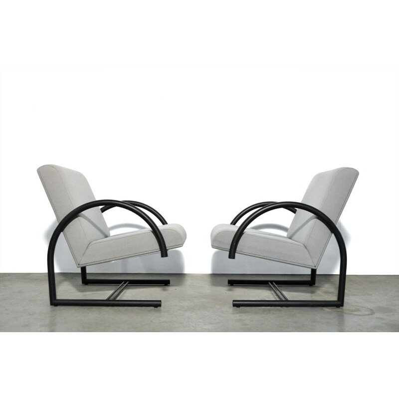 Fauteuils vintage COLLECTIONS INTERNATIONALES par Pierre Mazairac & Karel Boonzaaijer, 1980