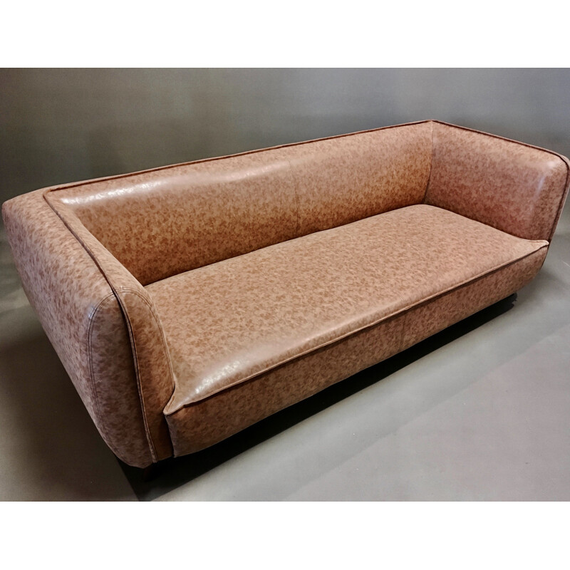 Vintage 4-seater Scandinavian sofa