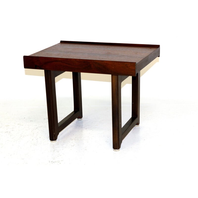 Vintage side table in rosewood by Torbjörn Afdal for the Norwegian manufacturer bRuksbo 1960