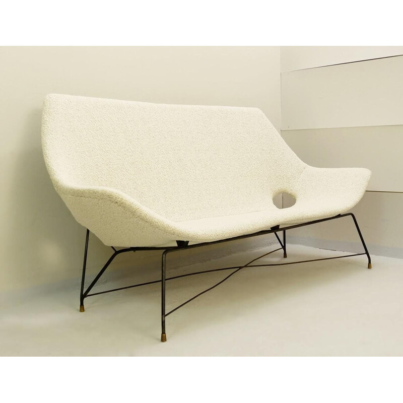 Canapé Vintage Cosmos Lounge Sofa conçu par Augusto Bozzi pour Saporiti Italia, Italie 1954