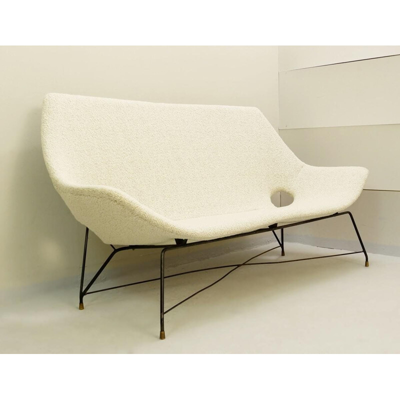 Vintage Cosmos Lounge Sofa designed by Augusto Bozzi for Saporiti Italia, Italy 1954