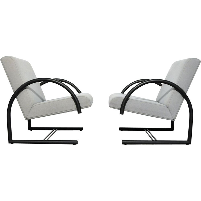 Fauteuils vintage COLLECTIONS INTERNATIONALES par Pierre Mazairac & Karel Boonzaaijer, 1980