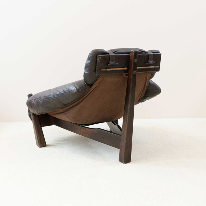 Paire de fauteuils vintage tripodes par Gerard van den Berg pour Montis, 1970