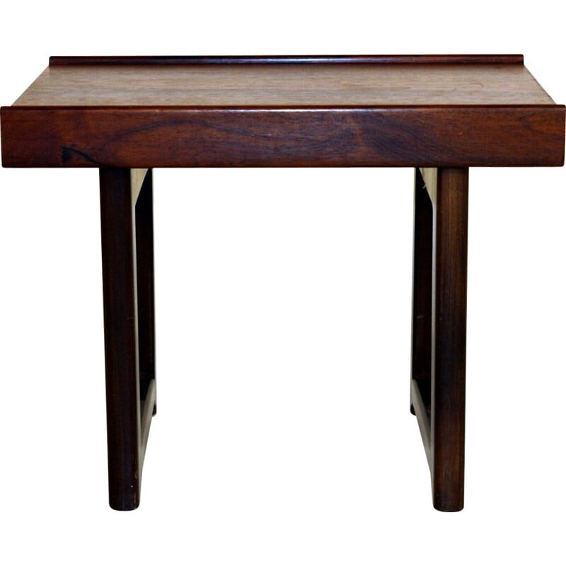 Vintage side table in rosewood by Torbjörn Afdal for the Norwegian manufacturer bRuksbo 1960