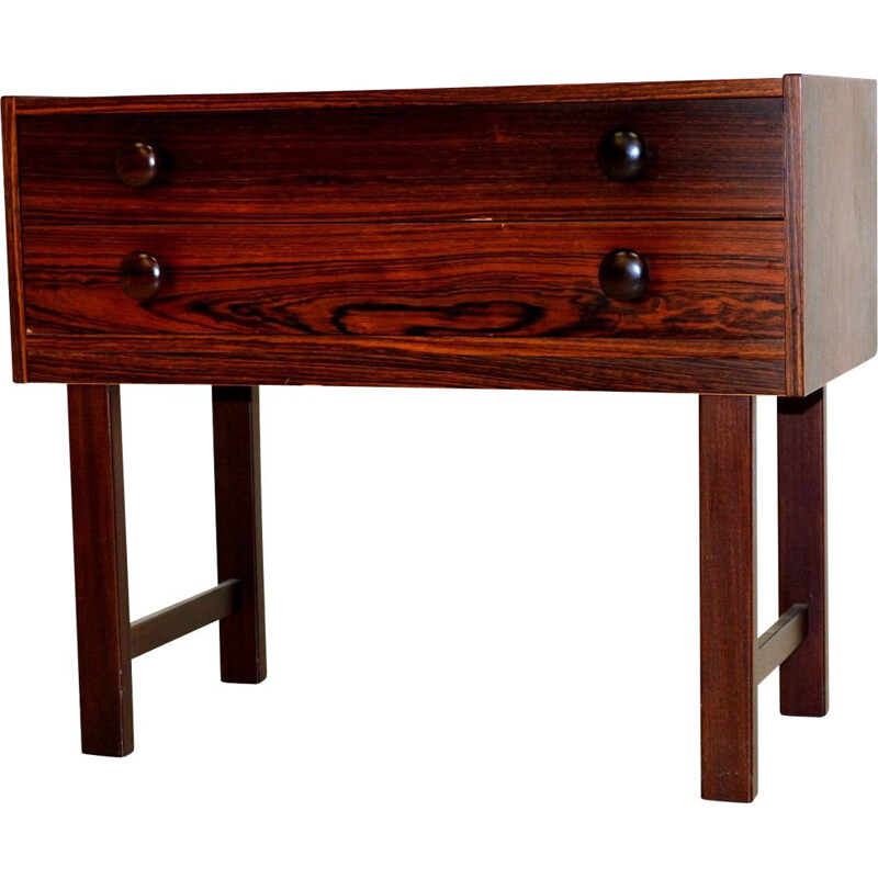 Vintage rosewood chest of drawers, Sweden 1960