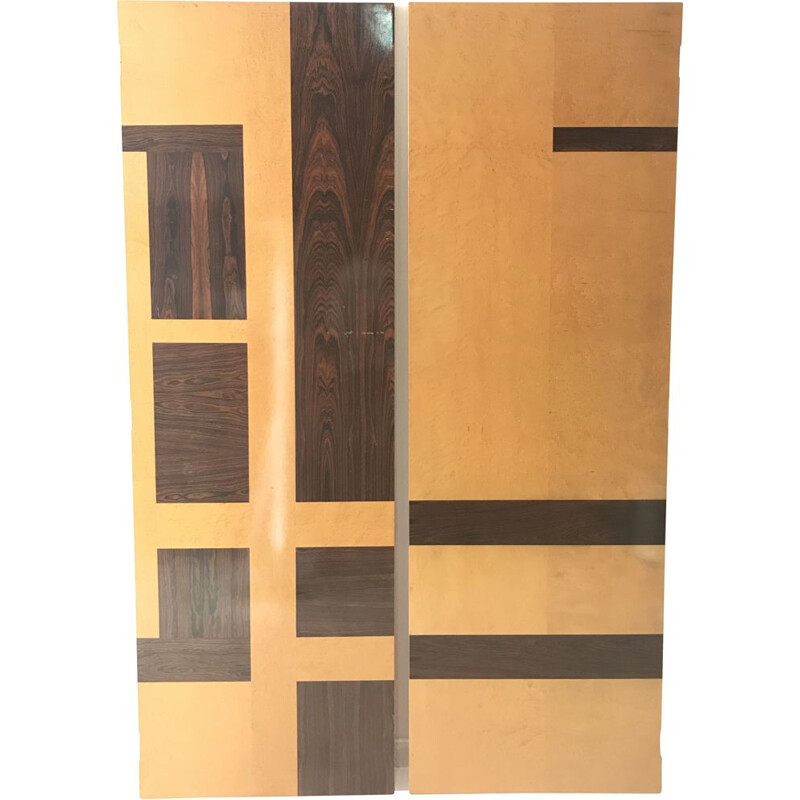 Pair of vintage art-deco doors