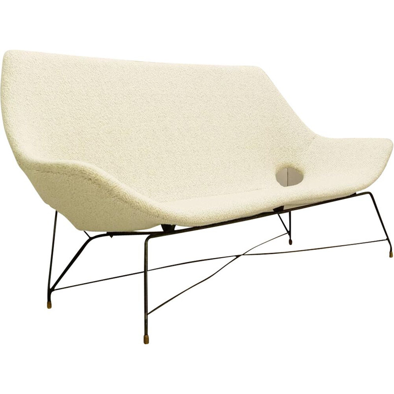 Vintage Cosmos Lounge Sofa designed by Augusto Bozzi for Saporiti Italia, Italy 1954