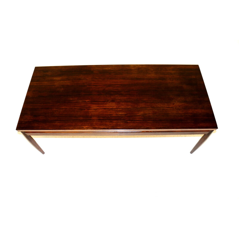 Vintage rosewood coffee table by Grete Jalk for France & Søn, 1960