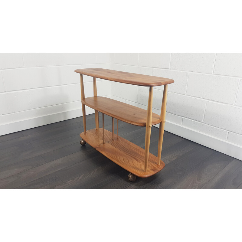 Bibliothèque Vintage Ercol Trolley 1960s 