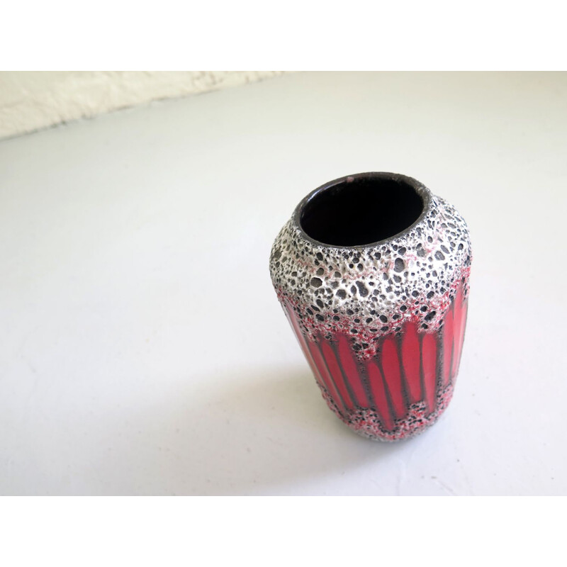 Vase Vintage en céramique de lave de Scheurich