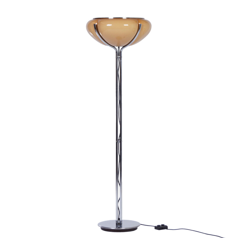 Vintage Floor Lamp Harvey Guzzini Quadrifoglio, 1970s