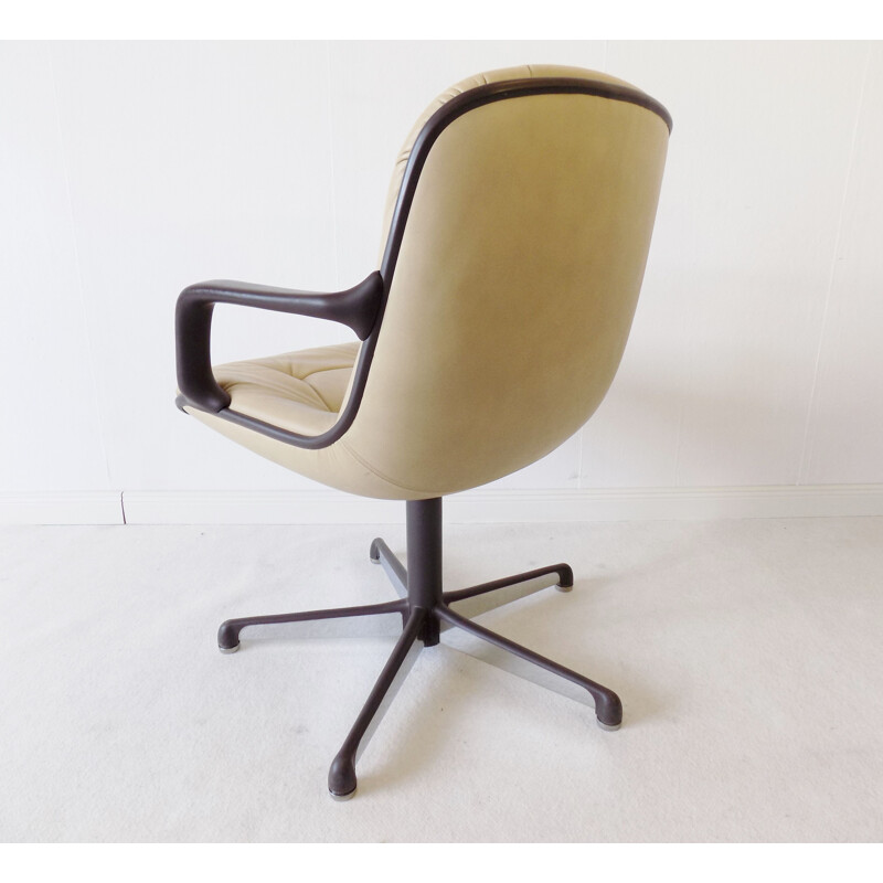 Chaise vintage bureau Comforot Executive par Charles Pollock