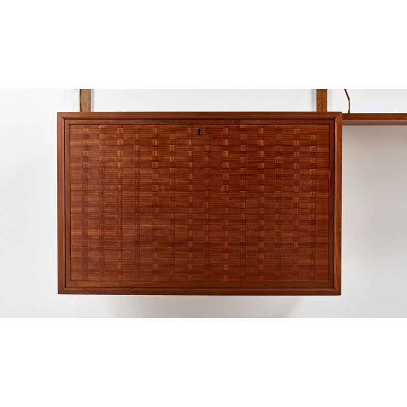 Vintage wall unit Poul Cadovius for Cado