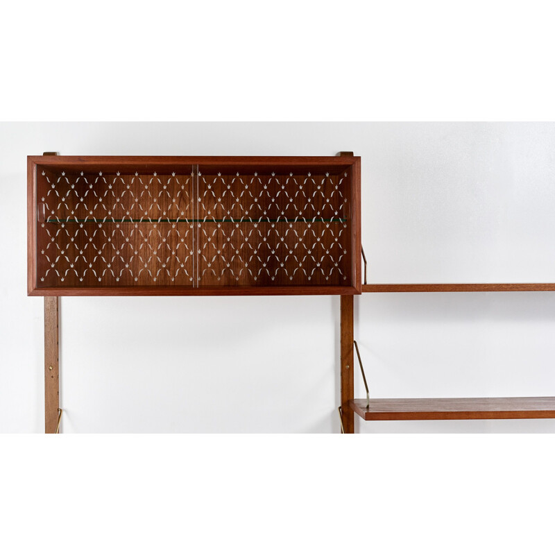 Vintage wall unit Poul Cadovius for Cado