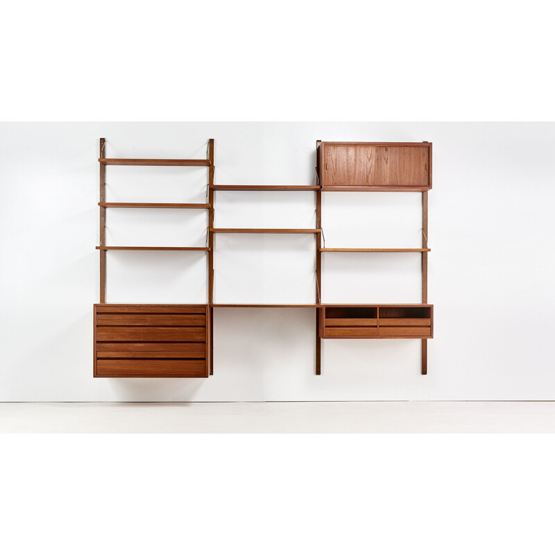 Vintage wall unit Poul Cadovius for Cado