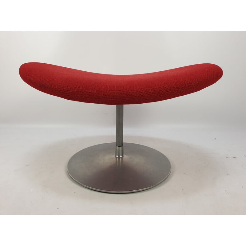 Vintage Footstool or Poof by Pierre Paulin for Artifort 