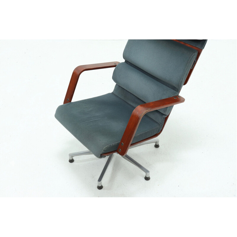 Vintage Plaano Desk Chair by Yrjö Kukkapuro for Haimi Finland, 1970s