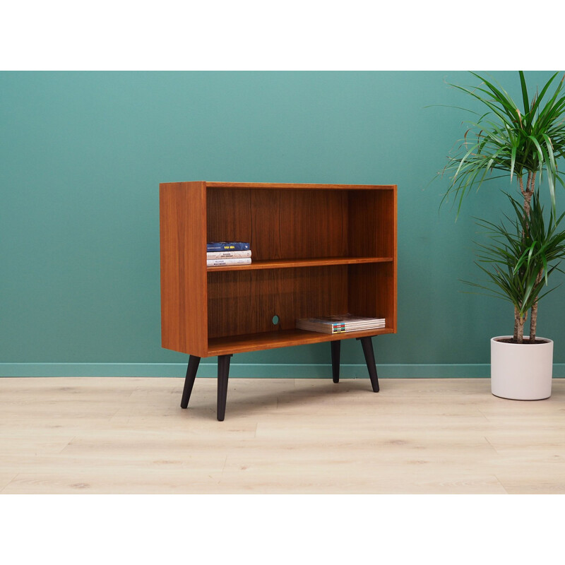 Vintage small bookcase in teak, 1960