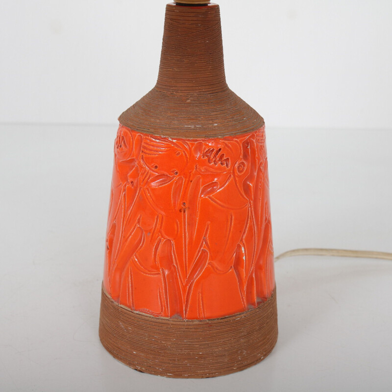 Vintage table lamp in ceramics by Fratelli Fanciullacci, Italy 1960