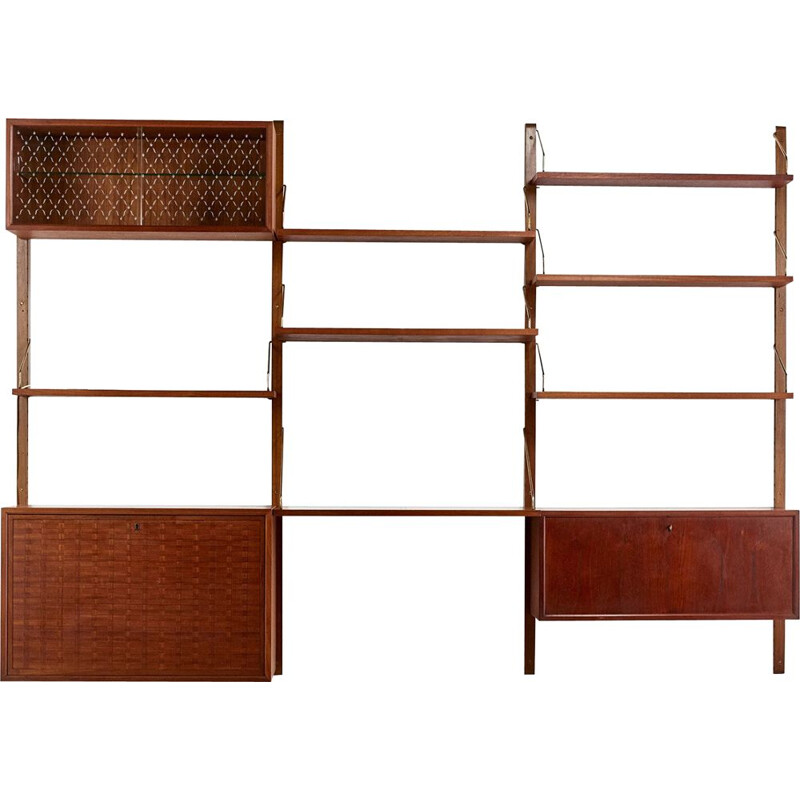 Vintage wall unit Poul Cadovius for Cado