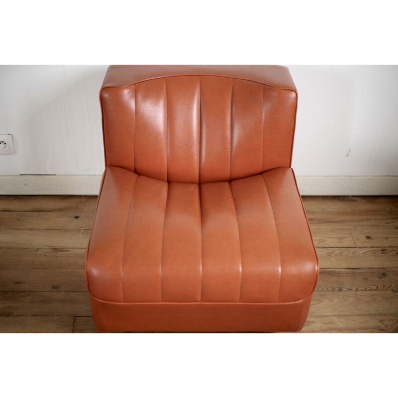 Vintage armchair by Tito Agnoli, by Arflex , diffusion Mobilier International 1970