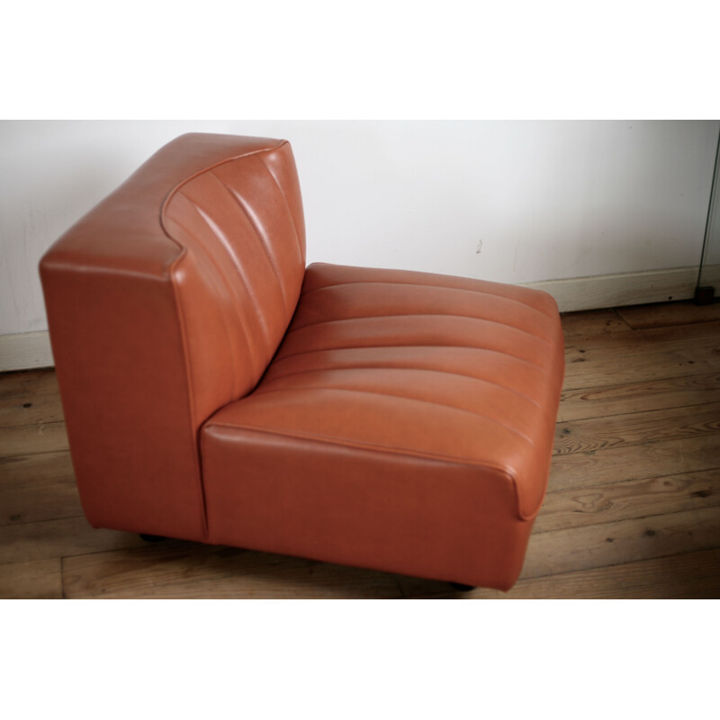 Vintage armchair by Tito Agnoli, by Arflex , diffusion Mobilier International 1970