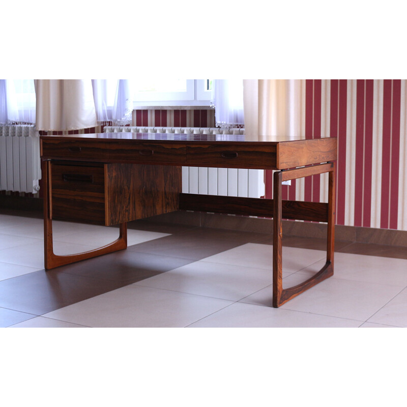 Mid-Century Rosewood Norwegian Desk 1970