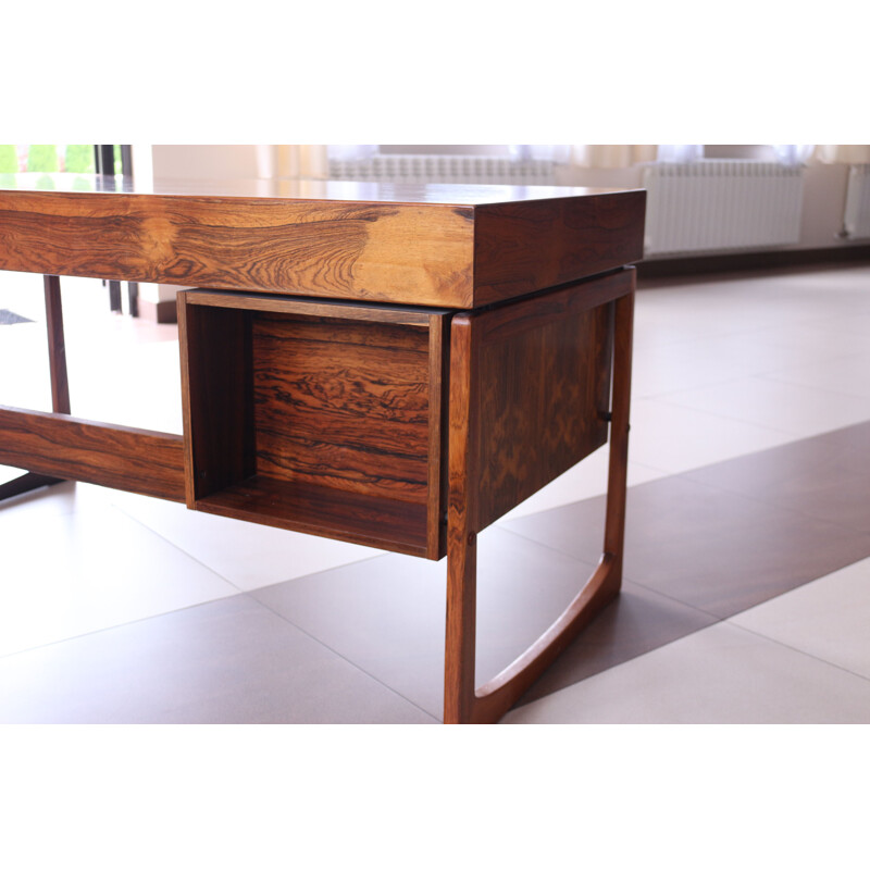 Mid-Century Rosewood Norwegian Desk 1970