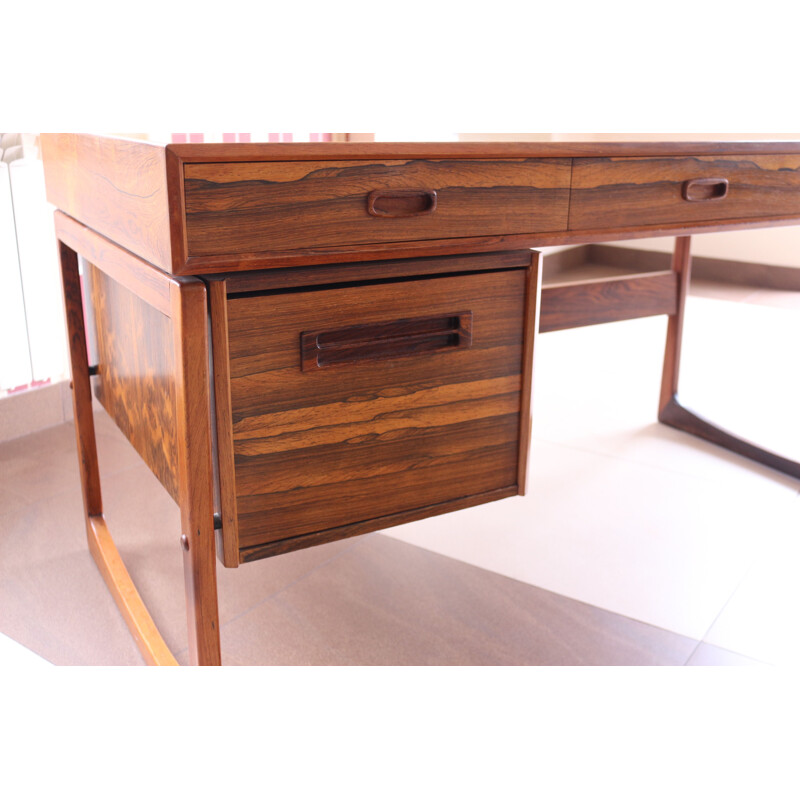 Mid-Century Rosewood Norwegian Desk 1970