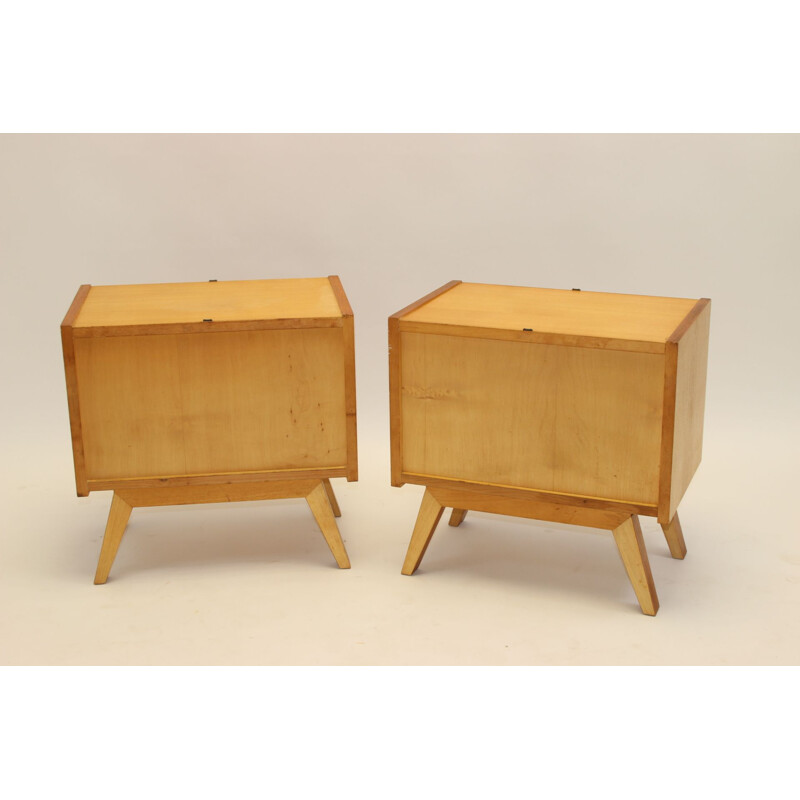 Pair of Vintage cupboards or side cabinets 1960