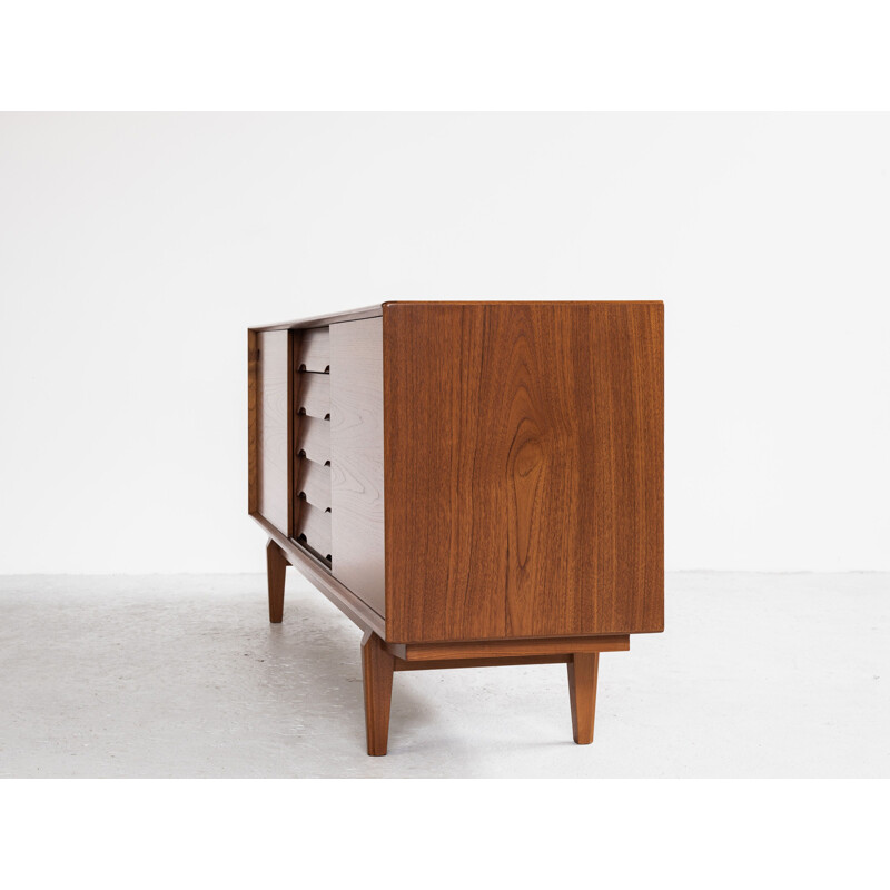 Midcentury sideboard in teak by Rosengren Hansen for Skovby Møbelfabrik Danish 1960