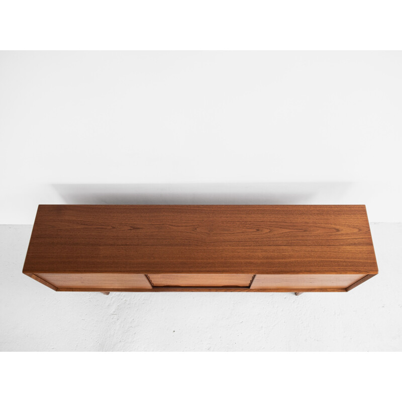 Midcentury sideboard in teak by Rosengren Hansen for Skovby Møbelfabrik Danish 1960