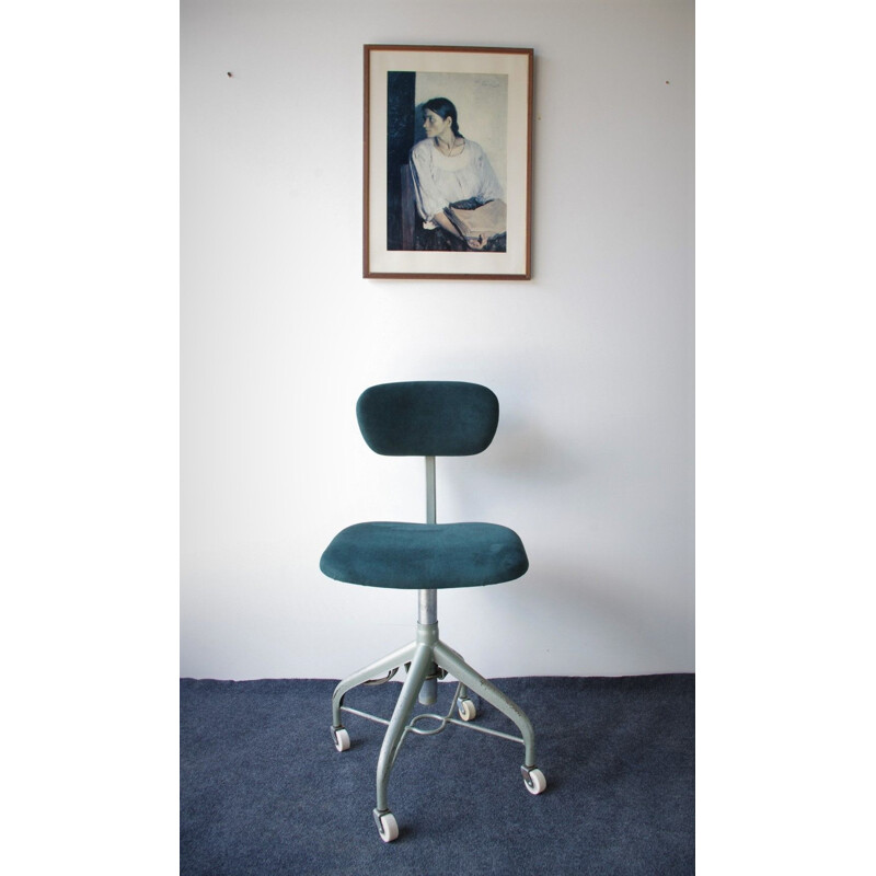 Vintage Industrial chair, Verkstad AB Lindqvist, Motala mid-twentieth century